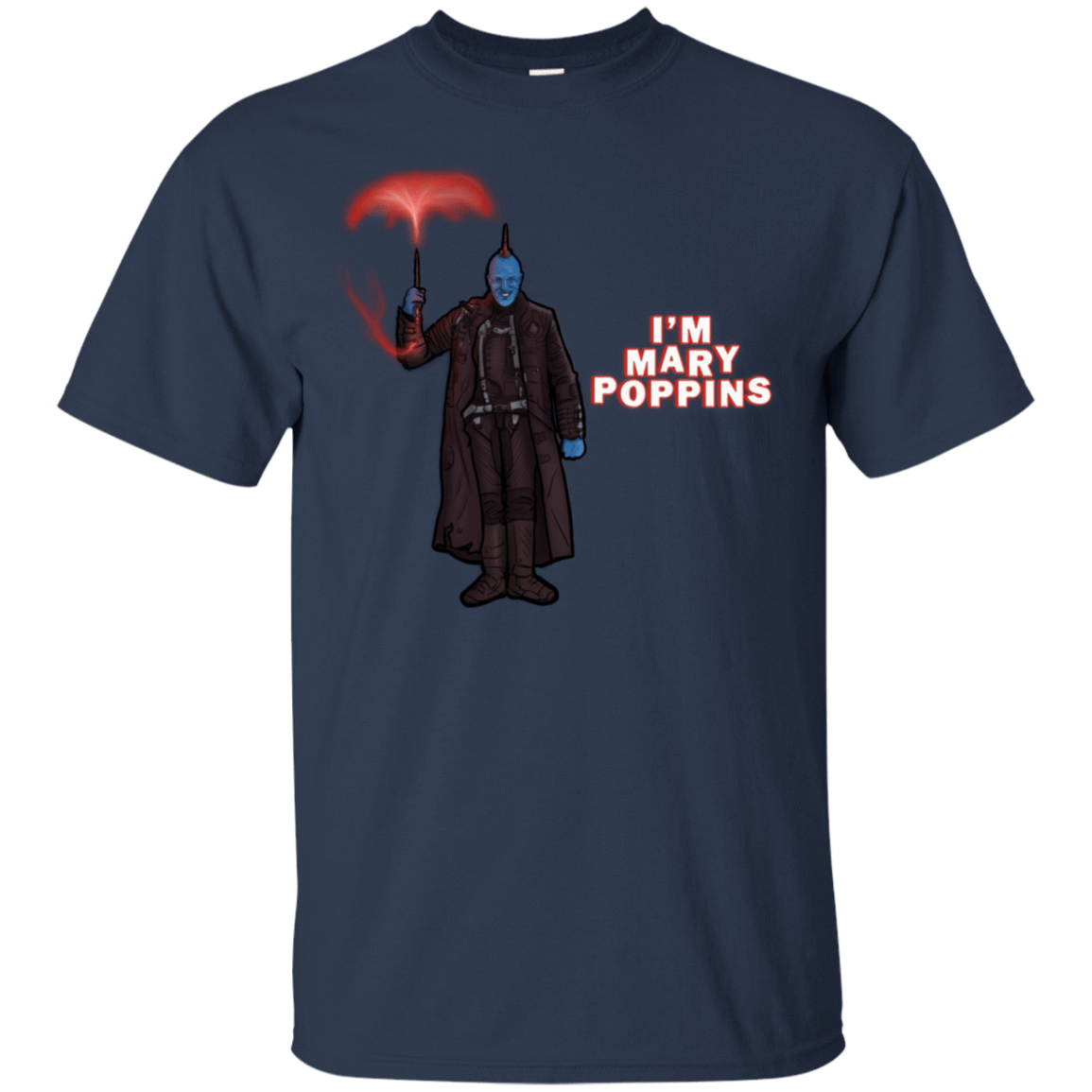 T-Shirts Navy / S Yondu Poppins T-Shirt