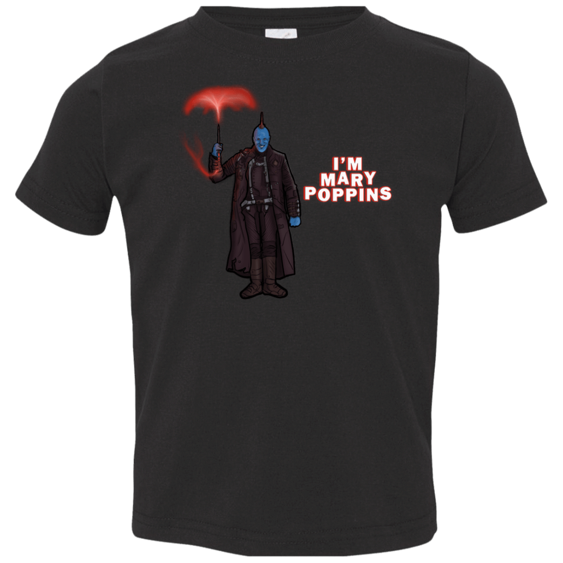 T-Shirts Black / 2T Yondu Poppins Toddler Premium T-Shirt