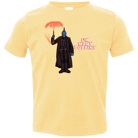 T-Shirts Butter / 2T Yondu Poppins Toddler Premium T-Shirt