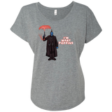 T-Shirts Premium Heather / X-Small Yondu Poppins Triblend Dolman Sleeve