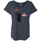 T-Shirts Vintage Navy / X-Small Yondu Poppins Triblend Dolman Sleeve