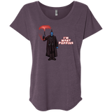 T-Shirts Vintage Purple / X-Small Yondu Poppins Triblend Dolman Sleeve