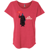 T-Shirts Vintage Red / X-Small Yondu Poppins Triblend Dolman Sleeve