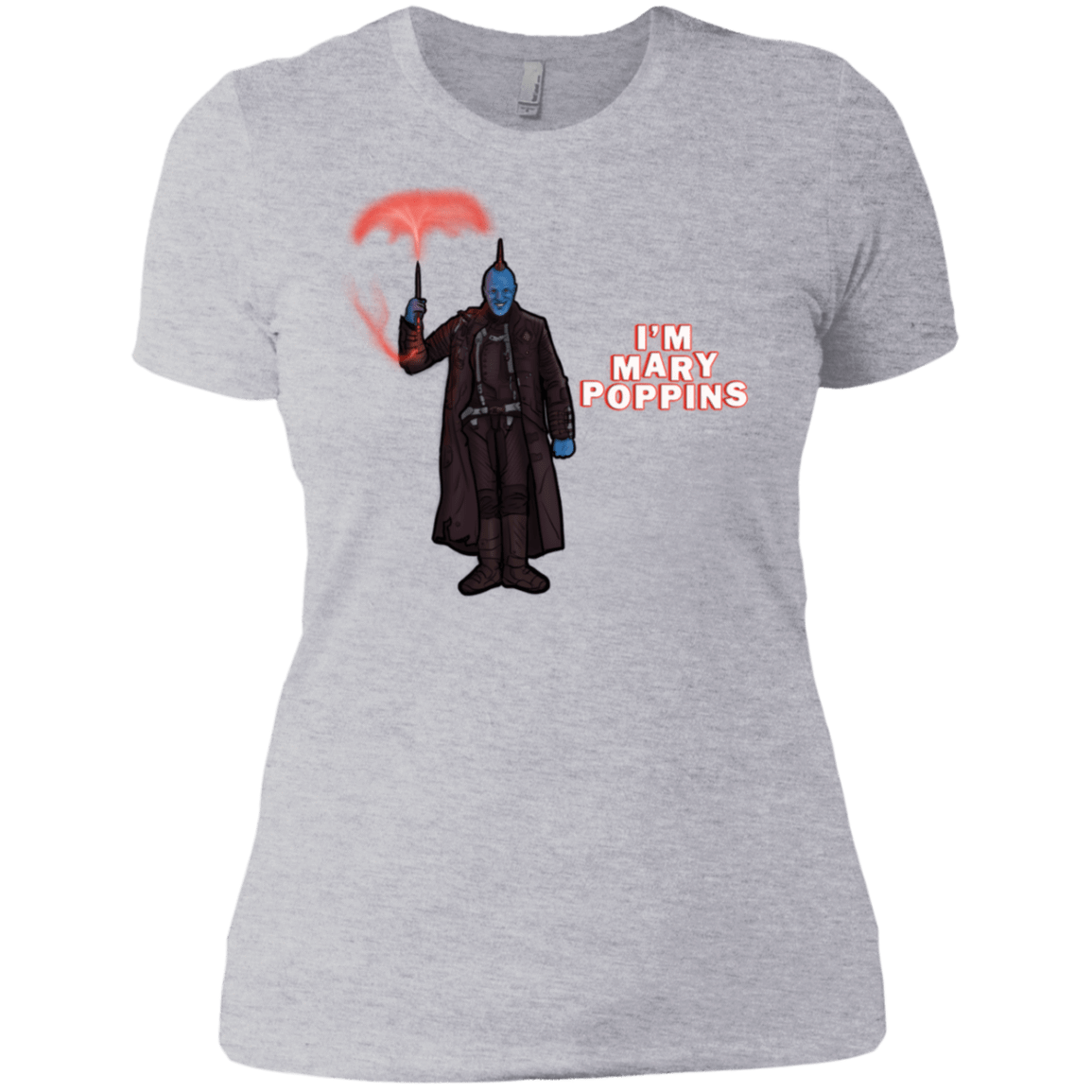 T-Shirts Heather Grey / X-Small Yondu Poppins Women's Premium T-Shirt