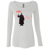 T-Shirts Heather White / S Yondu Poppins Women's Triblend Long Sleeve Shirt