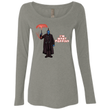 T-Shirts Venetian Grey / S Yondu Poppins Women's Triblend Long Sleeve Shirt