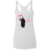 T-Shirts Heather White / X-Small Yondu Poppins Women's Triblend Racerback Tank