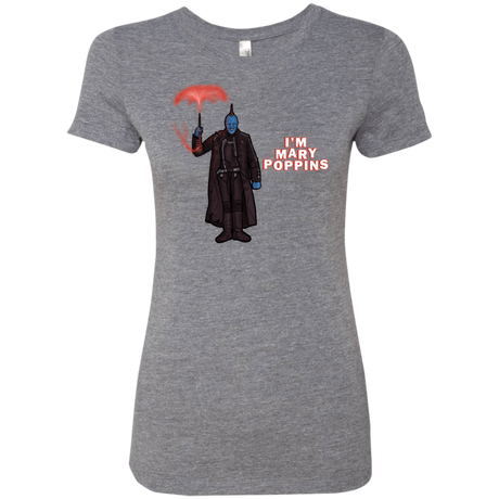 T-Shirts Premium Heather / S Yondu Poppins Women's Triblend T-Shirt