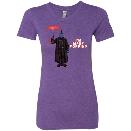 T-Shirts Purple Rush / S Yondu Poppins Women's Triblend T-Shirt
