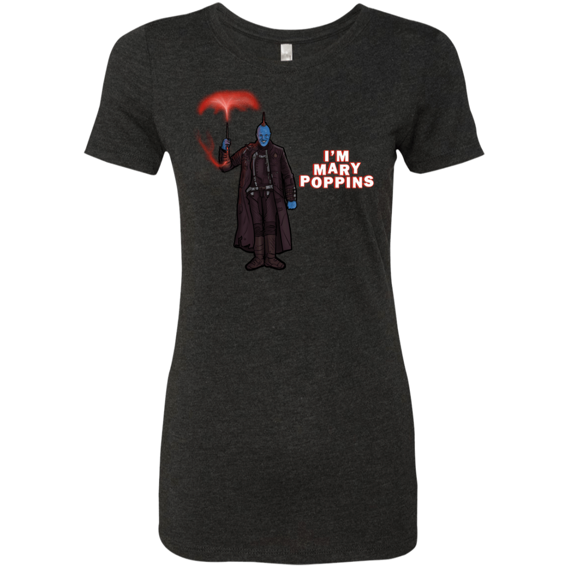 T-Shirts Vintage Black / S Yondu Poppins Women's Triblend T-Shirt