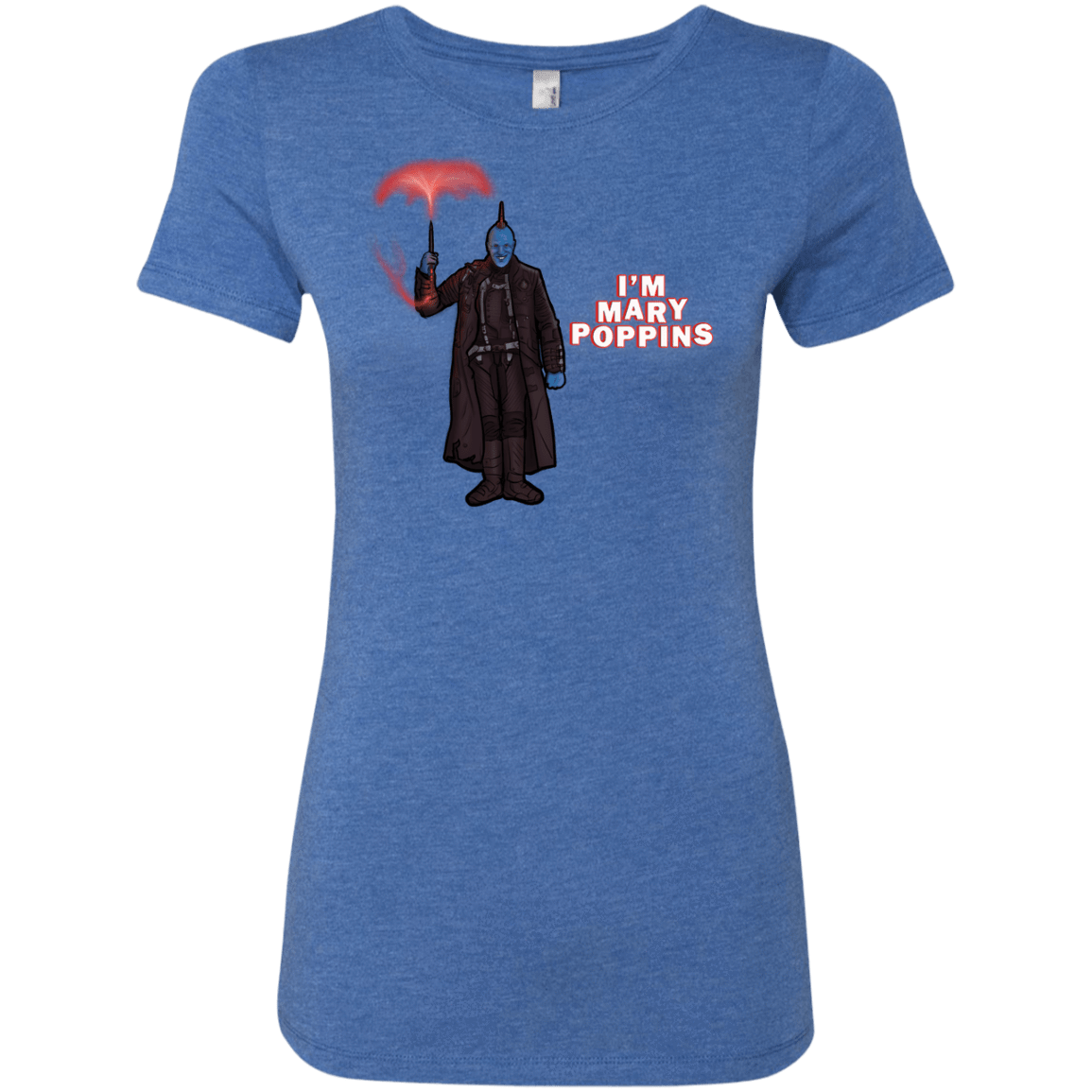 T-Shirts Vintage Royal / S Yondu Poppins Women's Triblend T-Shirt