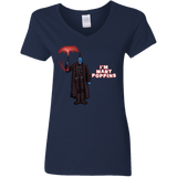 T-Shirts Navy / S Yondu Poppins Women's V-Neck T-Shirt