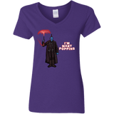 T-Shirts Purple / S Yondu Poppins Women's V-Neck T-Shirt