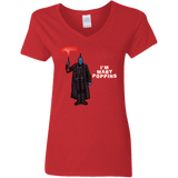 T-Shirts Red / S Yondu Poppins Women's V-Neck T-Shirt