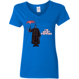 T-Shirts Royal / S Yondu Poppins Women's V-Neck T-Shirt