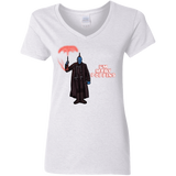 T-Shirts White / S Yondu Poppins Women's V-Neck T-Shirt