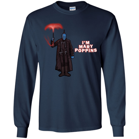 T-Shirts Navy / YS Yondu Poppins Youth Long Sleeve T-Shirt