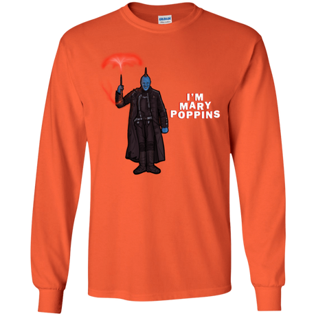 T-Shirts Orange / YS Yondu Poppins Youth Long Sleeve T-Shirt