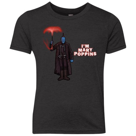 T-Shirts Vintage Black / YXS Yondu Poppins Youth Triblend T-Shirt