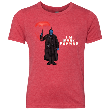 T-Shirts Vintage Red / YXS Yondu Poppins Youth Triblend T-Shirt
