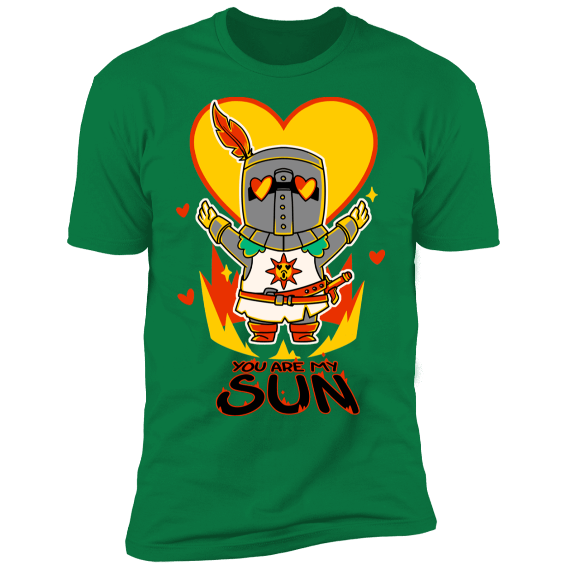 T-Shirts Kelly Green / S You are my SUN Men's Premium T-Shirt