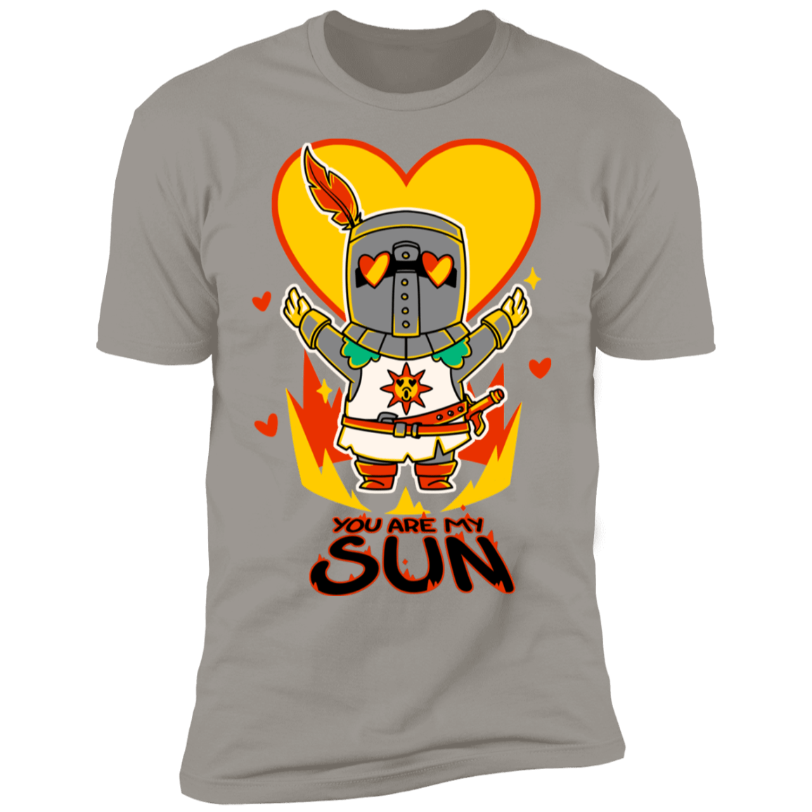 T-Shirts Light Grey / S You are my SUN Men's Premium T-Shirt