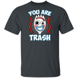 T-Shirts Dark Heather / S You Are Trash T-Shirt