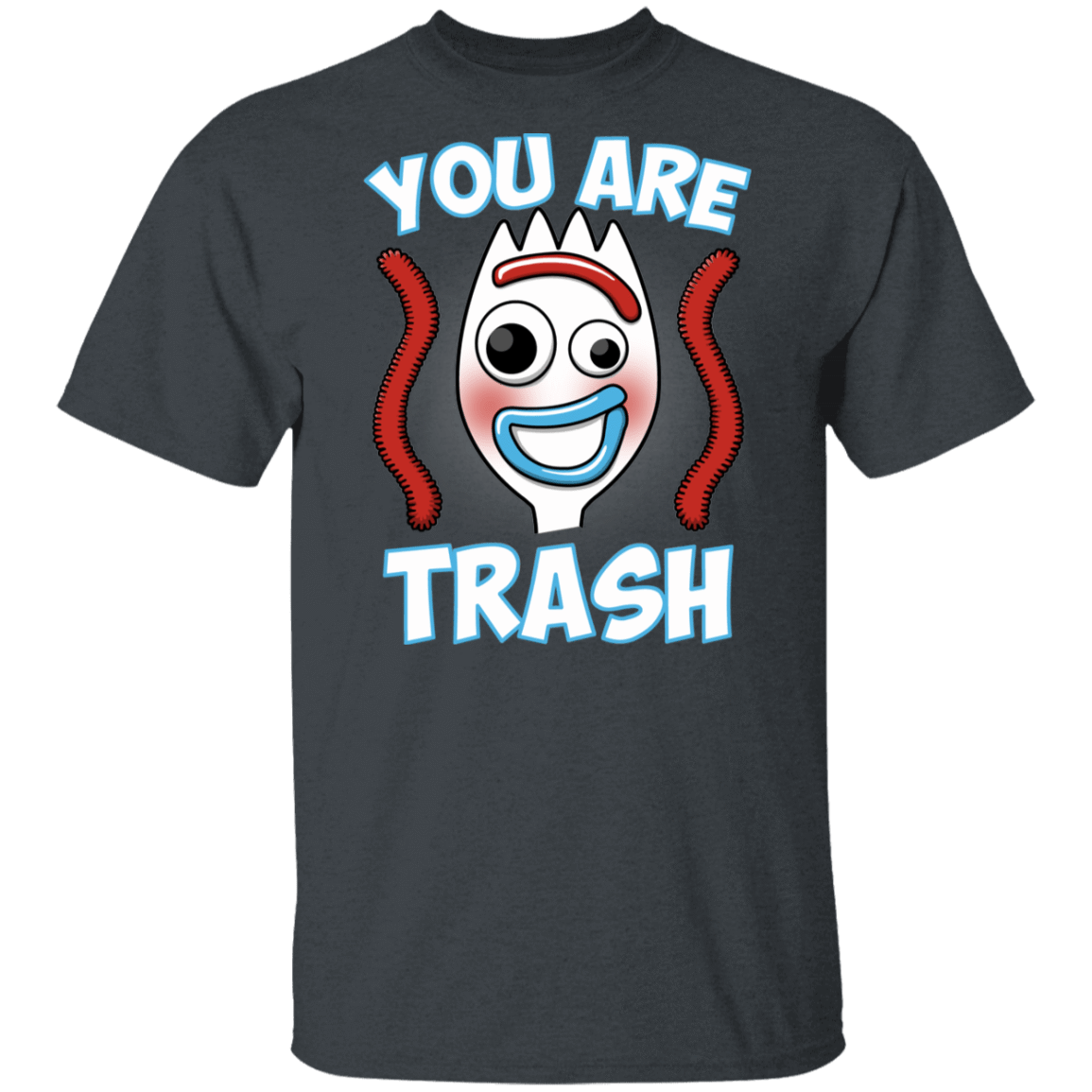 T-Shirts Dark Heather / YXS You Are Trash Youth T-Shirt