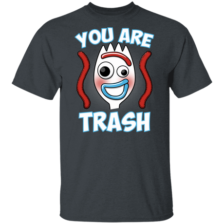 T-Shirts Dark Heather / YXS You Are Trash Youth T-Shirt