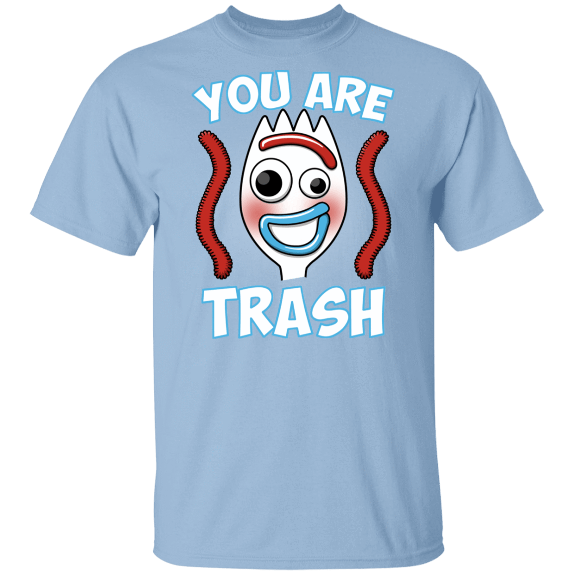 T-Shirts Light Blue / YXS You Are Trash Youth T-Shirt