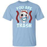 T-Shirts Light Blue / YXS You Are Trash Youth T-Shirt