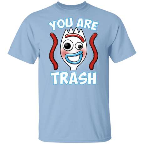 T-Shirts Light Blue / YXS You Are Trash Youth T-Shirt