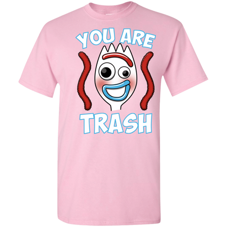 T-Shirts Light Pink / YXS You Are Trash Youth T-Shirt