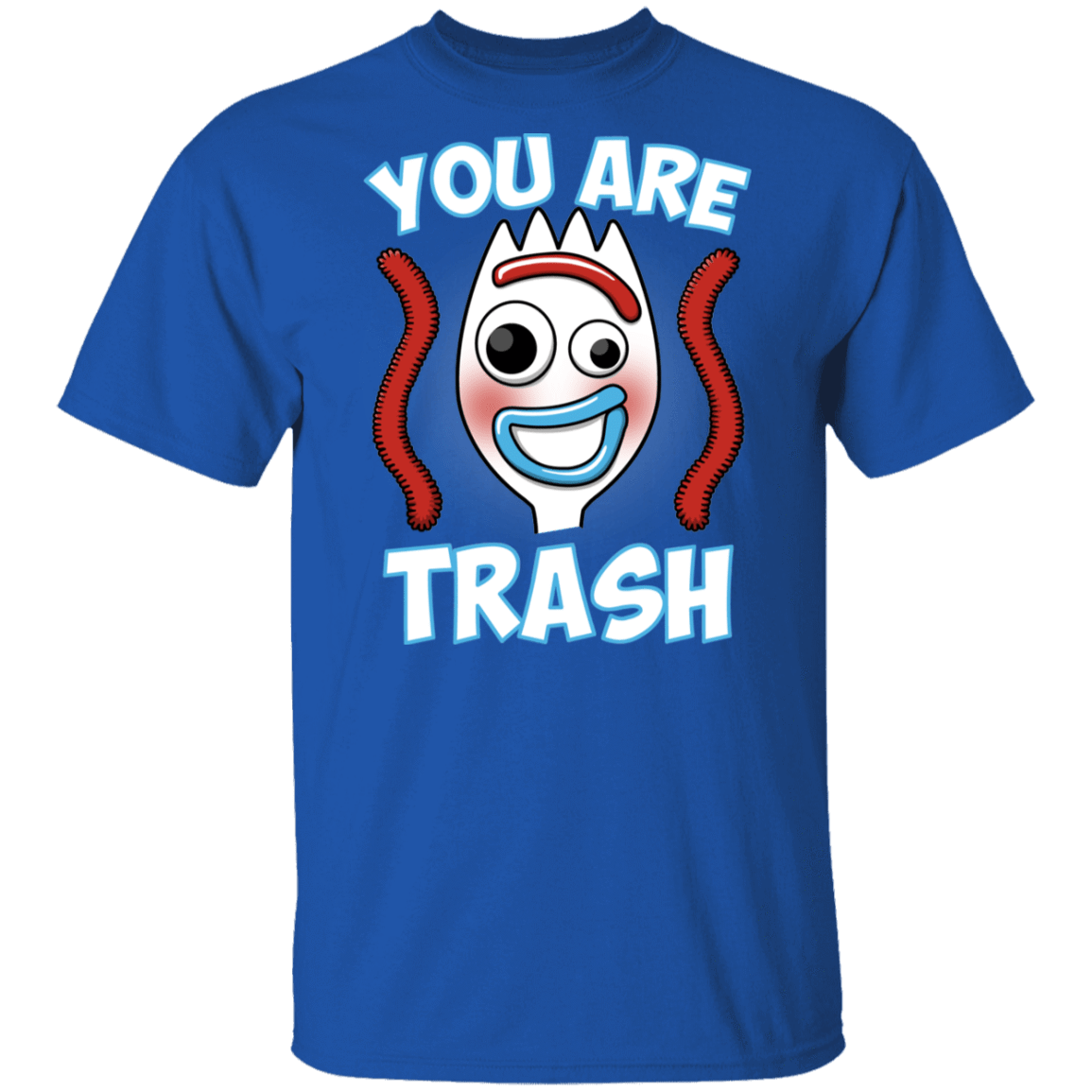 T-Shirts Royal / YXS You Are Trash Youth T-Shirt