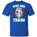 T-Shirts Royal / YXS You Are Trash Youth T-Shirt