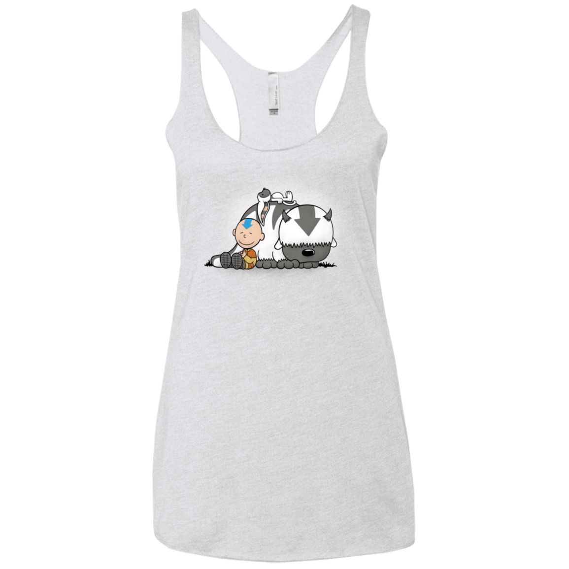 T-Shirts Heather White / X-Small YOU ARROWHEAD Women's Triblend Racerback Tank