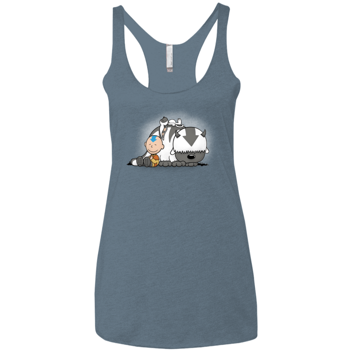 T-Shirts Indigo / X-Small YOU ARROWHEAD Women's Triblend Racerback Tank