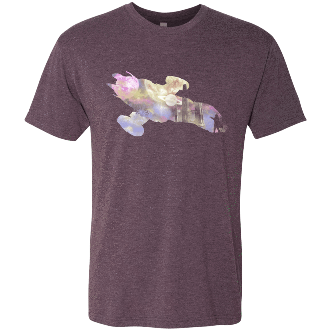 T-Shirts Vintage Purple / Small You can't take the sky Men's Triblend T-Shirt