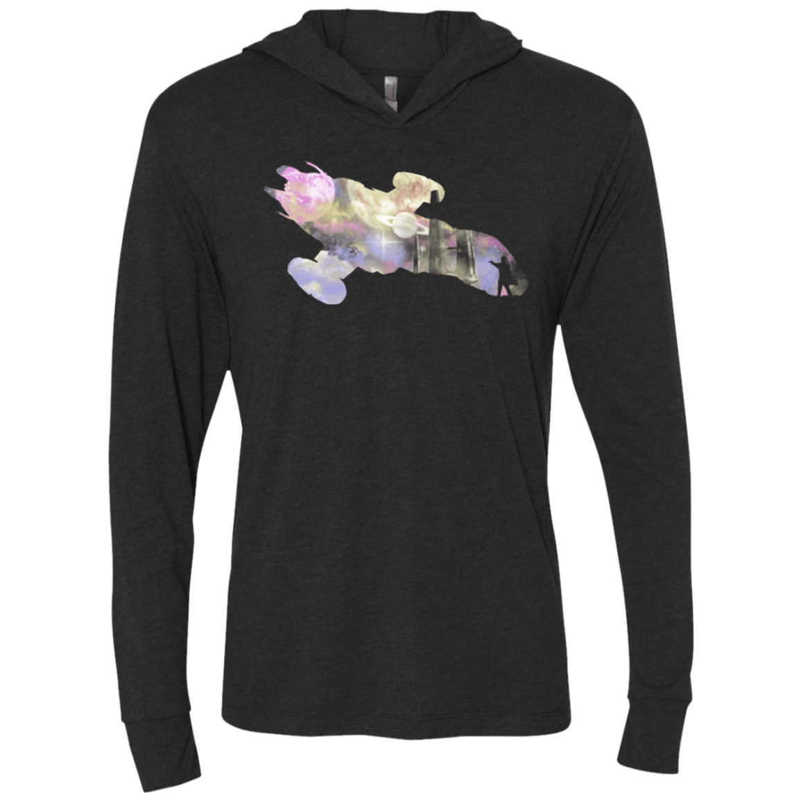 T-Shirts Vintage Black / X-Small You can't take the sky Triblend Long Sleeve Hoodie Tee