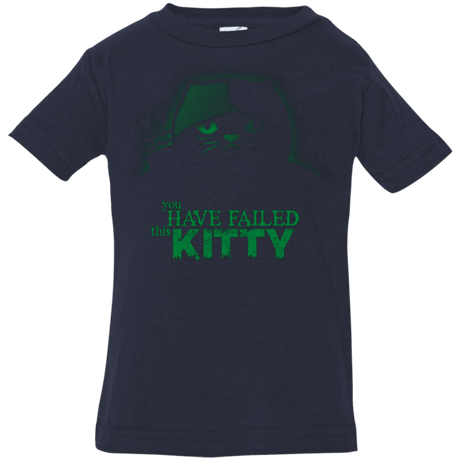 T-Shirts Navy / 6 Months You Have Failed Kitty Infant Premium T-Shirt