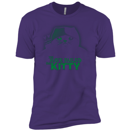 T-Shirts Purple / X-Small You Have Failed Kitty Men's Premium T-Shirt