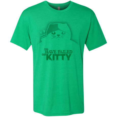 T-Shirts Envy / Small You Have Failed Kitty Men's Triblend T-Shirt