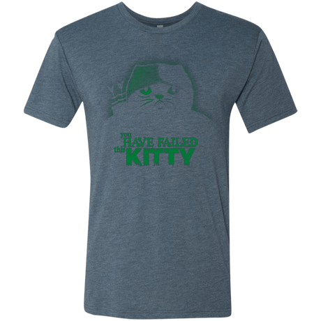 T-Shirts Indigo / Small You Have Failed Kitty Men's Triblend T-Shirt