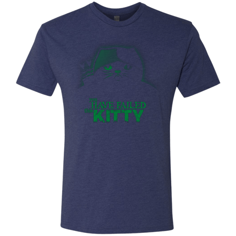T-Shirts Vintage Navy / Small You Have Failed Kitty Men's Triblend T-Shirt
