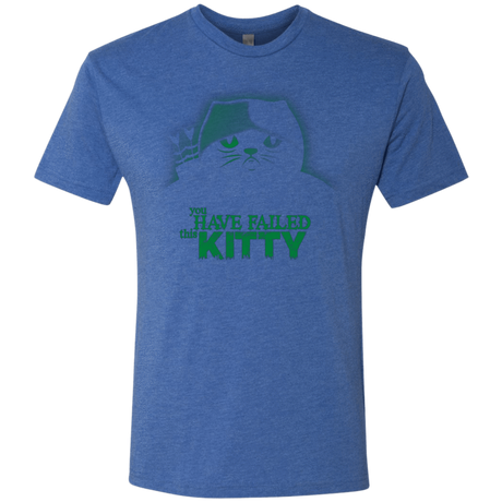 T-Shirts Vintage Royal / Small You Have Failed Kitty Men's Triblend T-Shirt
