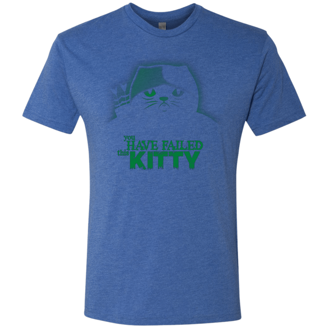 T-Shirts Vintage Royal / Small You Have Failed Kitty Men's Triblend T-Shirt