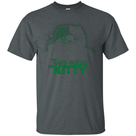 T-Shirts Dark Heather / Small You Have Failed Kitty T-Shirt