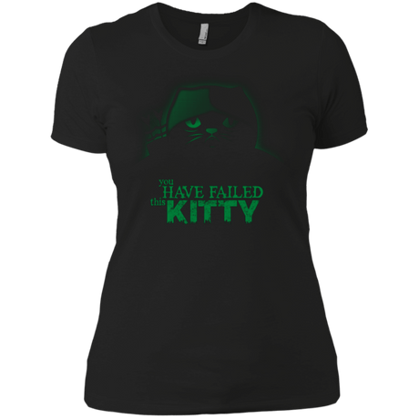 T-Shirts Black / X-Small You Have Failed Kitty Women's Premium T-Shirt