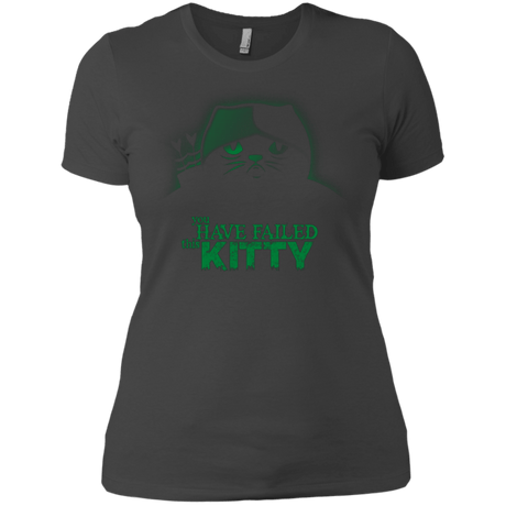 T-Shirts Heavy Metal / X-Small You Have Failed Kitty Women's Premium T-Shirt