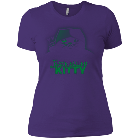 T-Shirts Purple / X-Small You Have Failed Kitty Women's Premium T-Shirt